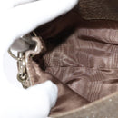 Chloe Shoulder Bag Leather Beige Gold Auth bs24699-21