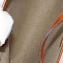 BALLY Bag PVC Canvas 3Set Black Brown gray Auth bs24711-10