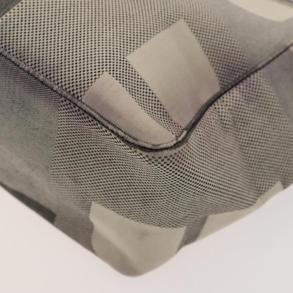 BALLY Bag PVC Canvas 3Set Black Brown gray Auth bs24711