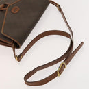 BALLY Bag PVC Canvas 3Set Black Brown gray Auth bs24711-22