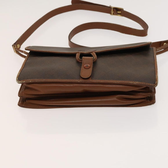 BALLY Bag PVC Canvas 3Set Black Brown gray Auth bs24711