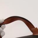 BALLY Bag PVC Canvas 3Set Black Brown gray Auth bs24711-7