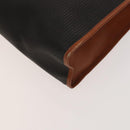 BALLY Bag PVC Canvas 3Set Black Brown gray Auth bs24711-9