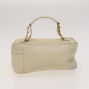 GUCCI Pouch Leather nylon 2 Set Black Beige Auth bs24715-3