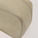 GUCCI Pouch Leather nylon 2Set Black Beige Auth bs24715-8