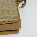 CELINE C Sulky Shoulder Bag PVC Beige Gold Auth bs24717-14