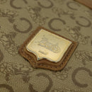 CELINE C Sulky Shoulder Bag PVC Beige Gold Auth bs24717-17