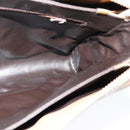 CELINE C Sulky Shoulder Bag PVC Beige Gold Auth bs24717-19