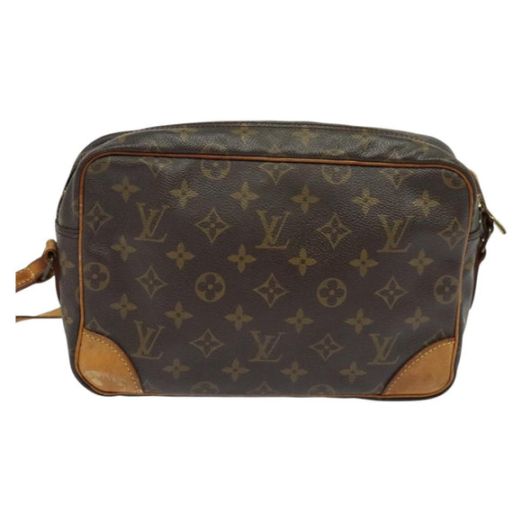 LOUIS VUITTON Monogram Trocadero 27 Shoulder Bag M51274 LV Auth bs24719