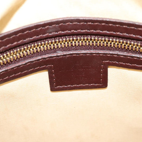 LOUIS VUITTON Monogram Mini Françoise Bag 2way Red Cherry M92210 LV Auth bs24722