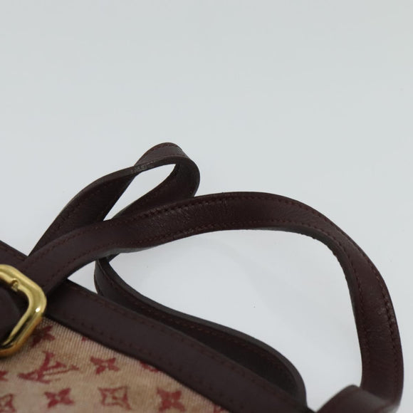 LOUIS VUITTON Monogram Mini Françoise Bag 2way Red Cherry M92210 LV Auth bs24722