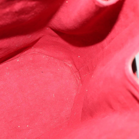 LOUIS VUITTON Epi Sac Depaule PM Shoulder Bag Red M80207 LV Auth bs24723