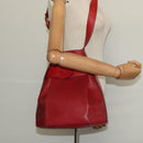 LOUIS VUITTON Epi Sac Depaule PM Shoulder Bag Red M80207 LV Auth bs24723-19