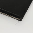 PRADA Long Wallet Nylon Black Auth bs24726-15