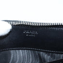 PRADA Long Wallet Nylon Black Auth bs24726-17