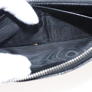 PRADA Long Wallet Nylon Black Auth bs24726-20