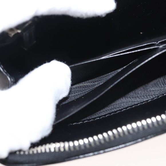 PRADA Long Wallet Nylon Black Auth bs24726