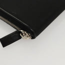 PRADA Long Wallet Nylon Black Auth bs24726-7