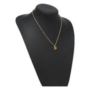 Christian Dior Necklace metal Gold Auth bs24728-1