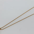 Christian Dior Halskette Metall Gold Authentisch bs24730-4