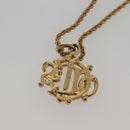 Christian Dior Halskette Metall Gold Authentisch bs24730-6