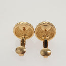 Christian Dior Earring metal 2Set Gold Auth bs24734-4