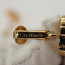 Christian Dior Earring metal 2Set Gold Auth bs24734-5
