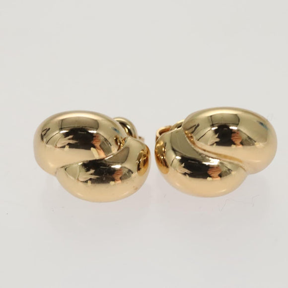 Christian Dior Earring metal 2Set Gold Auth bs24734