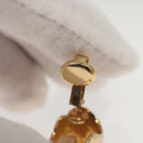 Christian Dior Earring metal 2Set Gold Auth bs24734-9