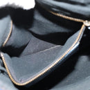 BALENCIAGA Classic Flat Shoulder Bag Leather Blue Auth bs24746-11