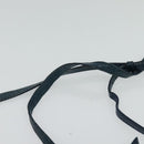 BALENCIAGA Classic Flat Shoulder Bag Leather Blue Auth bs24746-8