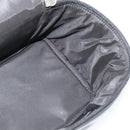 Salvatore Ferragamo Vanity Pouch Leather Black Silver Auth bs24755-17