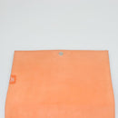 HERMES Yuris MM Note Cover Leather Orange Auth bs24760-18