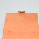 HERMES Yuris MM Note Cover Leather Orange Auth bs24760-19