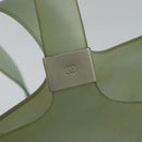 CHANEL Shoulder Bag Rubber Gray CC Auth bs24761-9