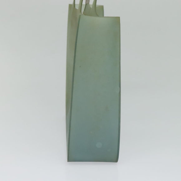 CHANEL Shoulder Bag Rubber Gray CC Auth bs24761