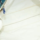 CHANEL Tote Bag Nylon Green Silver CC Auth bs24762-15