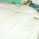 CHANEL Tote Bag Nylon Green Silver CC Auth bs24762-16