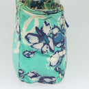 CHANEL Tote Bag Nylon Green Silver CC Auth bs24762-4