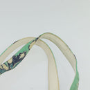 CHANEL Tote Bag Nylon Green Silver CC Auth bs24762-8