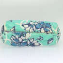 CHANEL Tote Bag Nylon Green Silver CC Auth bs24762-9