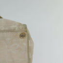 CHANEL New Travel Line Hand Bag Nylon Beige CC Auth bs24763-13