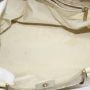 CHANEL New Travel Line Hand Bag Nylon Beige CC Auth bs24763-15
