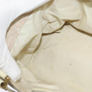 CHANEL New Travel Line Hand Bag Nylon Beige CC Auth bs24763-17