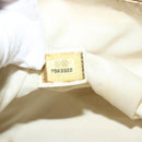 CHANEL New Travel Line Hand Bag Nylon Beige CC Auth bs24763-19