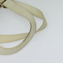 CHANEL New Travel Line Hand Bag Nylon Beige CC Auth bs24763-7