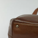 CHANEL Calf Skin Tote Bag Brown CC Auth bs24764-14