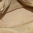 CHANEL Tote Bag Caviar Skin Beige Gold CC Auth bs24765-10