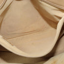 CHANEL Tote Bag Caviar Skin Beige Gold CC Auth bs24765-20