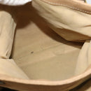 CHANEL Tote Bag Caviar Skin Beige Gold CC Auth bs24765-11